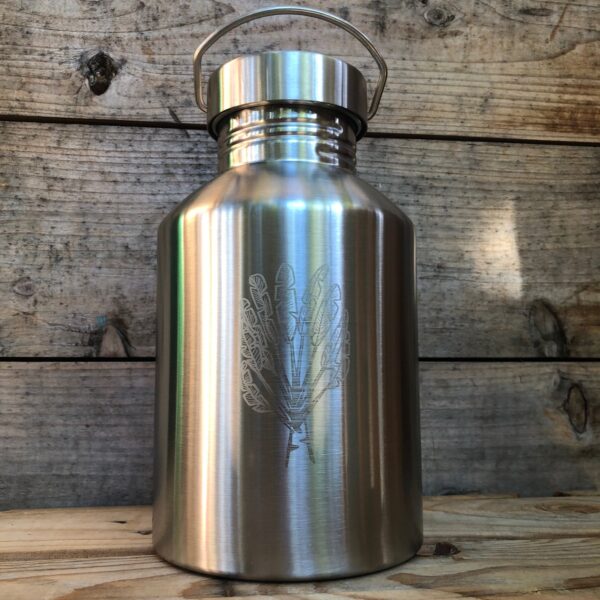Gourde inox - Arbre du voyageur