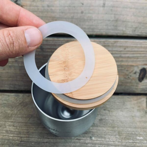 Joint silicone pour couvercle de gobelet