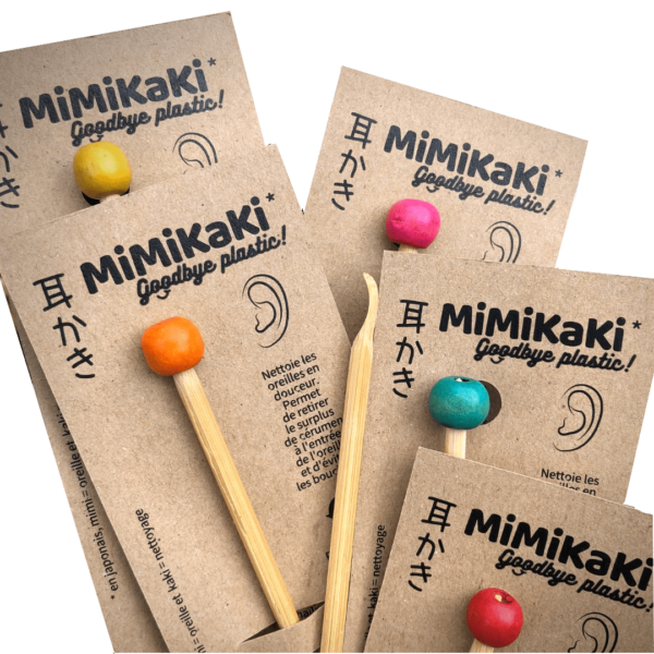"Mimikaki" - Nettoyeur d'oreille en bambou