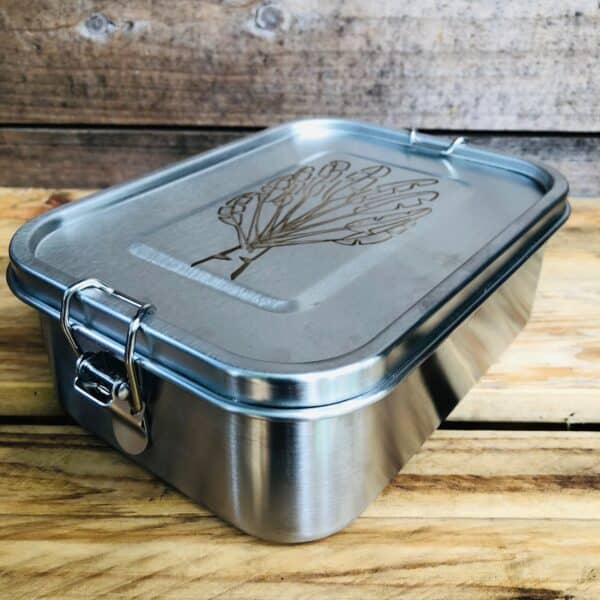 Barquette repas inox rectangulaire - Arbre du Voyageur de Pulcerise – Image 3