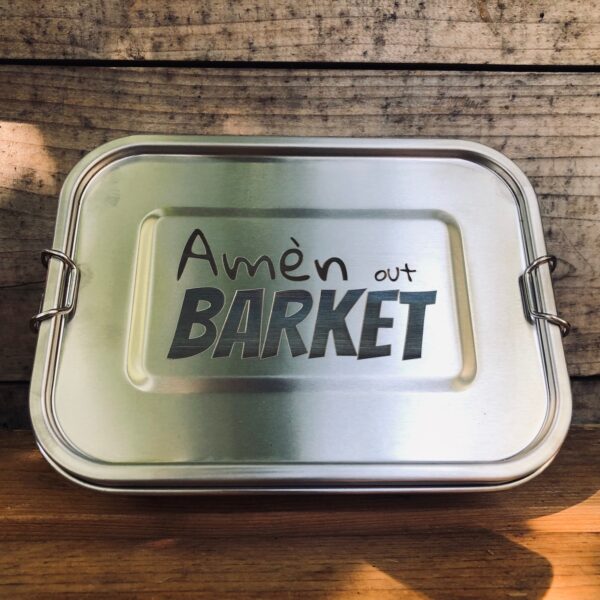 Barquette repas inox rectangulaire - Amen out barket !