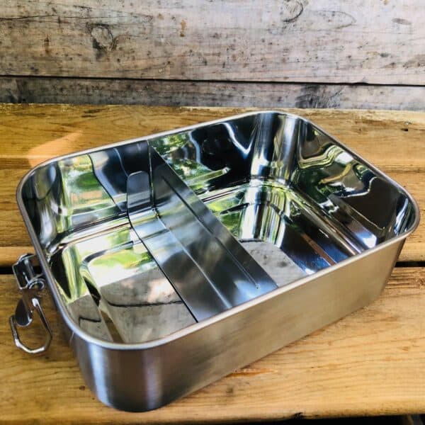 Barquette repas inox rectangulaire - Arbre du Voyageur de Pulcerise – Image 6