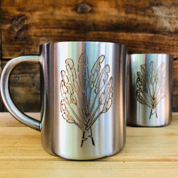Tasse inox Collab'péi 🇷🇪 - Arbre du Voyageur de Pulcerise – Image 6
