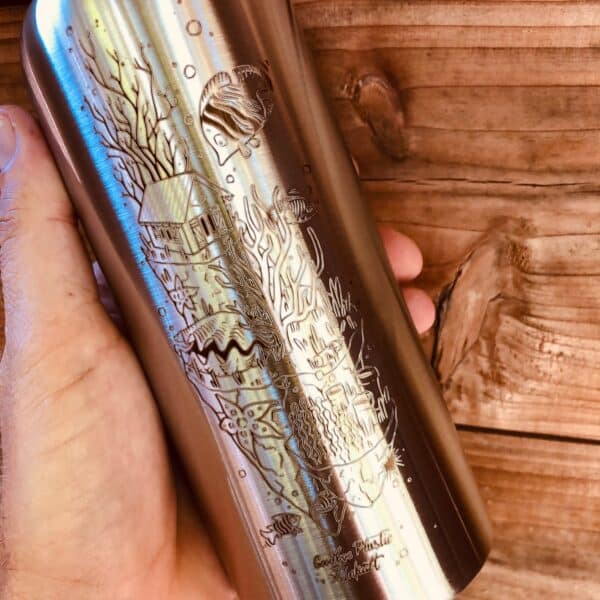 Gourde inox isotherme - La kaz lagon par Inkult – Image 5