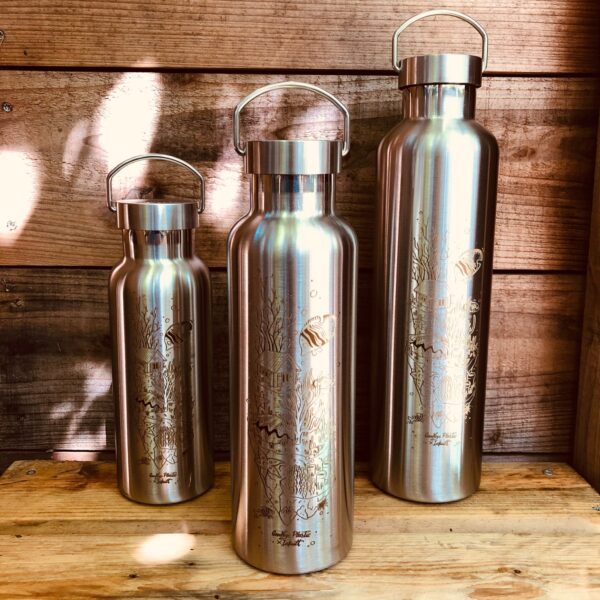 Gourde inox isotherme - La kaz lagon par Inkult – Image 6
