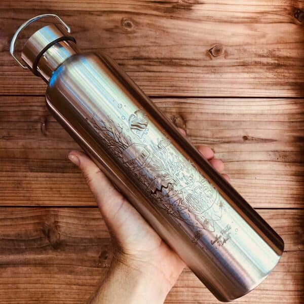 Gourde inox isotherme - La kaz lagon par Inkult – Image 3