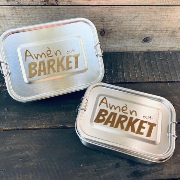 Barquette repas inox rectangulaire - Amen out barket ! – Image 3