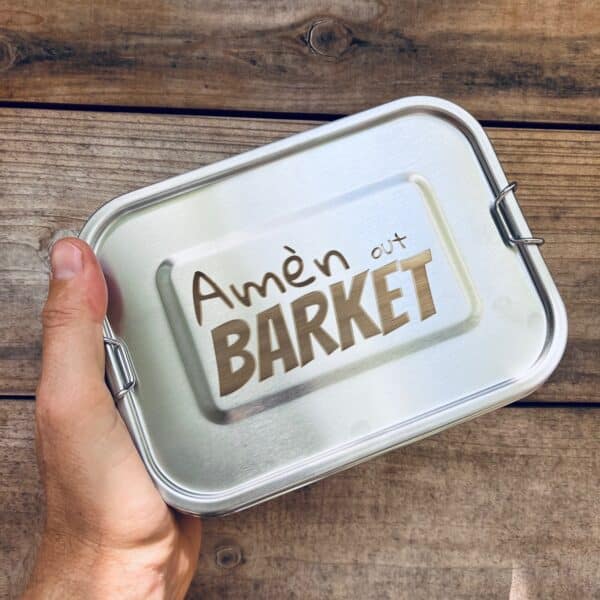 Barquette repas inox rectangulaire - Amen out barket ! – Image 6