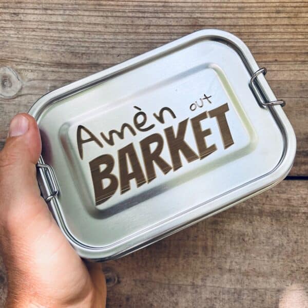 Barquette repas inox rectangulaire - Amen out barket ! – Image 7