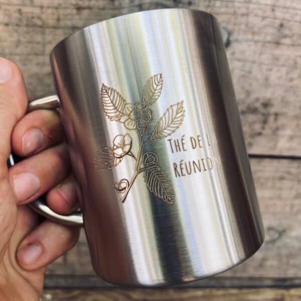 Tasse inox Collab'péi 🇷🇪 - Thé de la Réunion – Image 4