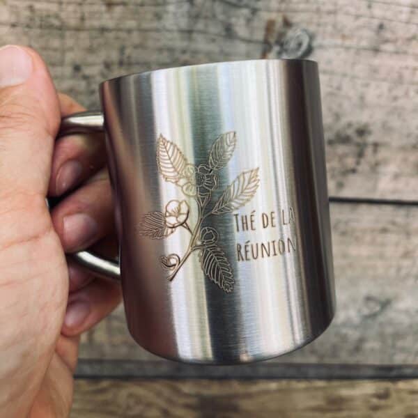 Tasse inox Collab'péi 🇷🇪 - Thé de la Réunion