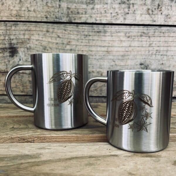 Tasse inox Collab'péi 🇷🇪 - Cacao de Bourbon – Image 5