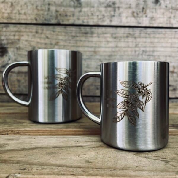 Tasse inox Collab'péi 🇷🇪 - Café Bourbon pointu – Image 2