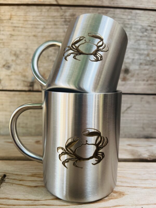 Tasse inox Collab'péi 🇷🇪 - Crabe – Image 2
