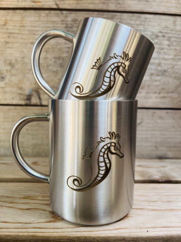 Tasse inox Collab'péi 🇷🇪 - Hippocampe – Image 2