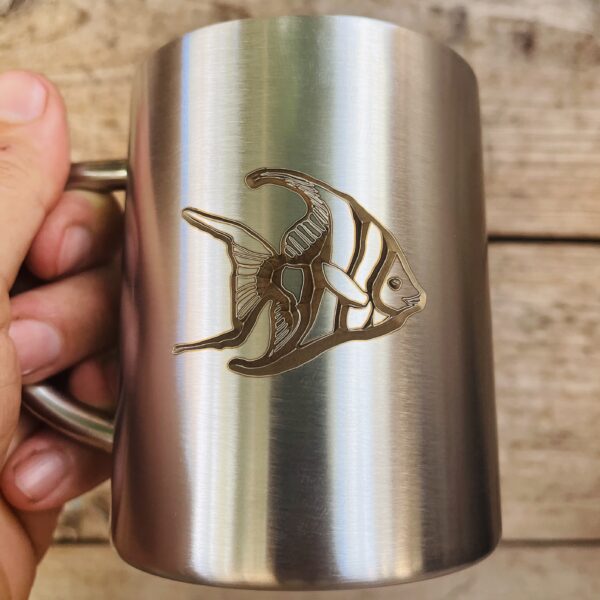 Tasse inox Collab'péi 🇷🇪 - Platax par Bland' – Image 4