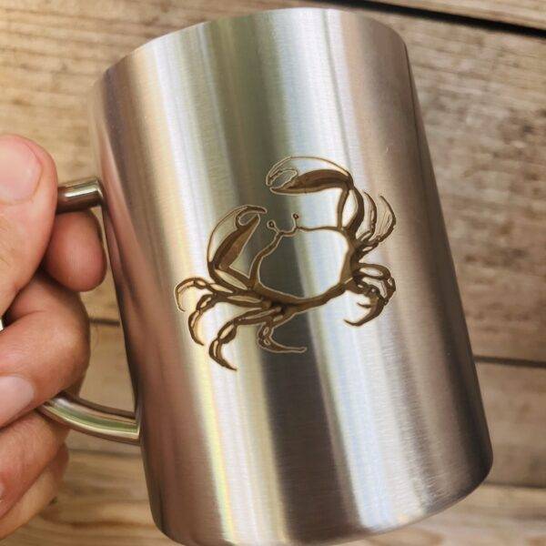 Tasse inox Collab'péi 🇷🇪 - Crabe – Image 6