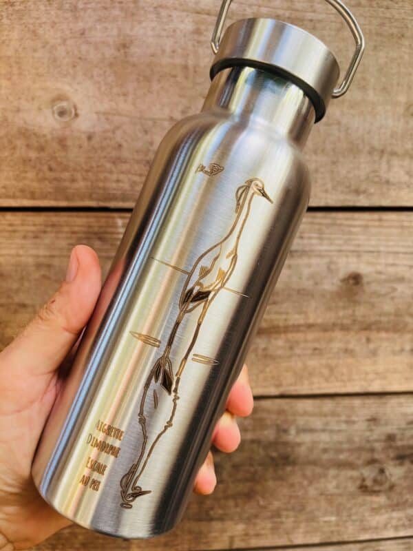 Gourde inox isotherme - Aigrette - par Bland' – Image 5