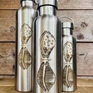 Gourde inox isotherme - Porcelaine - par Corps Ancré