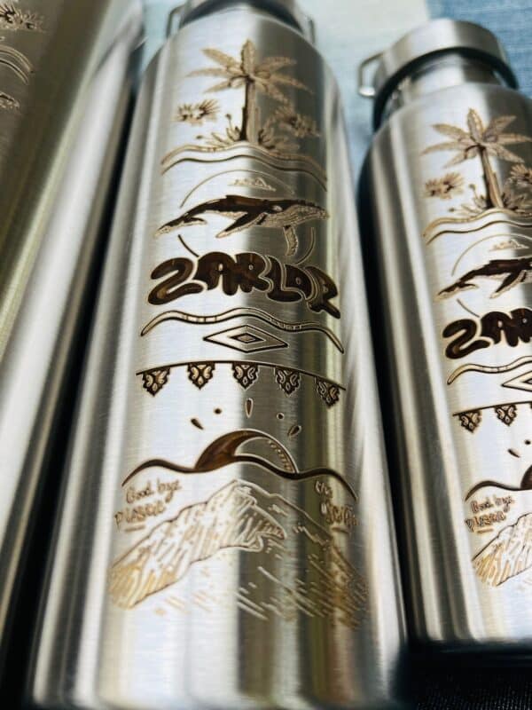 Gourde inox isotherme - ZARLOR par The Oscian – Image 6