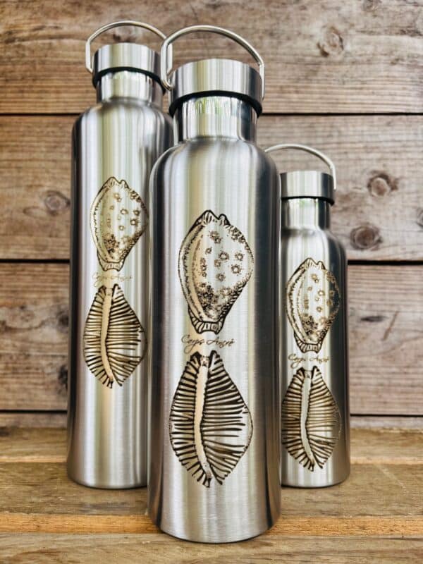 Gourde inox isotherme - Porcelaine - par Corps Ancré