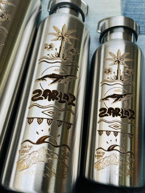 Gourde inox isotherme - ZARLOR par The Oscian – Image 7