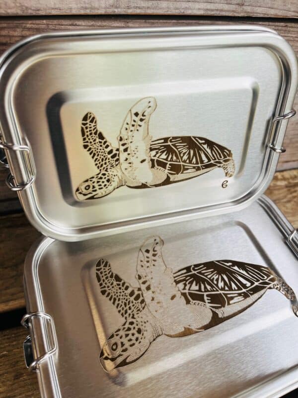 Barquette repas inox rectangulaire - La TORTUE VERTE de Pierre Gilbert – Image 6
