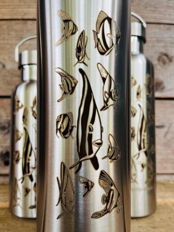 Gourde inox isotherme - Les Platax par Bland' – Image 6