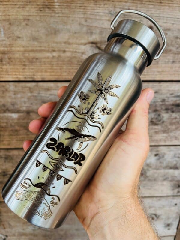 Gourde inox isotherme - ZARLOR par The Oscian – Image 8