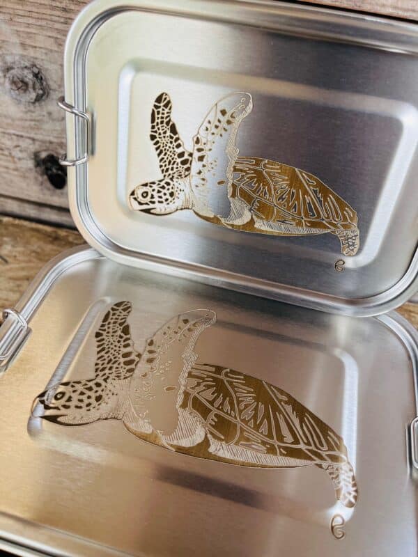 Barquette repas inox rectangulaire - La TORTUE VERTE de Pierre Gilbert – Image 7