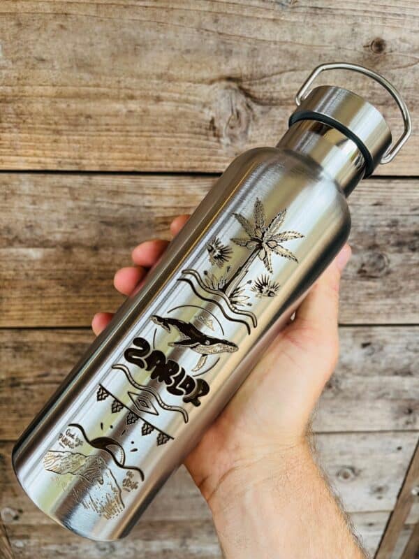 Gourde inox isotherme - ZARLOR par The Oscian – Image 9