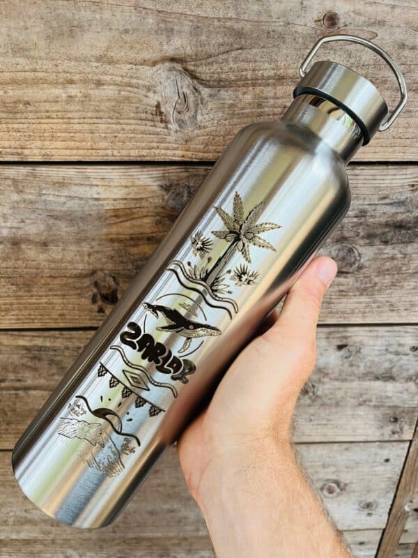 Gourde inox isotherme - ZARLOR par The Oscian – Image 10