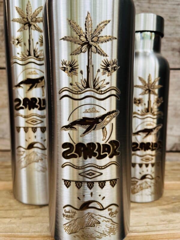 Gourde inox isotherme - ZARLOR par The Oscian – Image 4