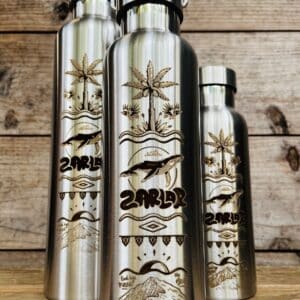 Gourde inox isotherme - ZARLOR par The Oscian