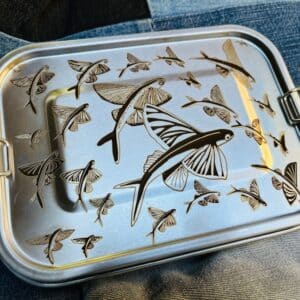 Barquette repas inox rectangulaire - Exocets par Bland'