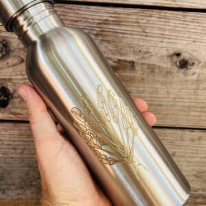 Gourde inox 750mL - ARBRE du VOYAGEUR de Pulcerie