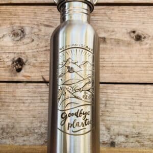 Gourde inox 750mL - REUNION ISLAND de The Oscian